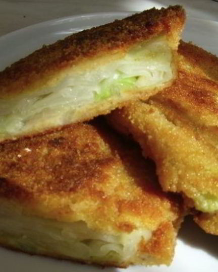 Рецепт капустного шницеля