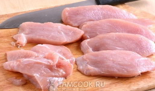 шницель из индейки
