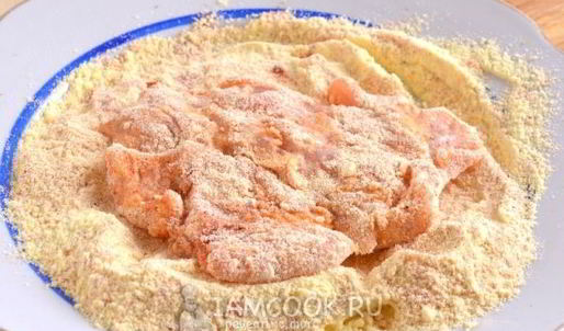 шницель из индейки