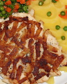 Шницель из куриной грудки