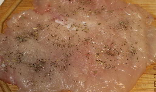 шницель из куриной грудки