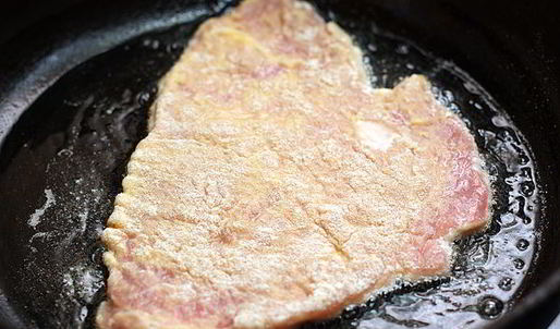 шницель из свинины