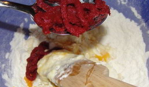 швабская домашняя лапша — томатные шпетцле