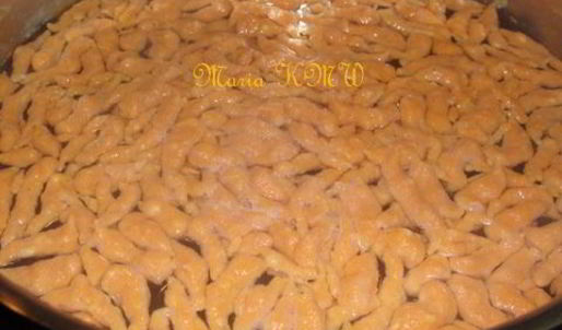 швабская домашняя лапша — томатные шпетцле