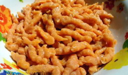 швабская домашняя лапша — томатные шпетцле