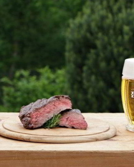 Рецепт фланка-стейка, маринованного в пиве