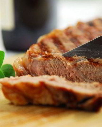 Рецепт говяжьих стейков в мандариновом маринаде