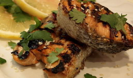 непростые стейки из лосося