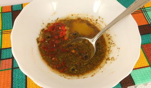 острые свиные стейки с мандариново-медовым соусом