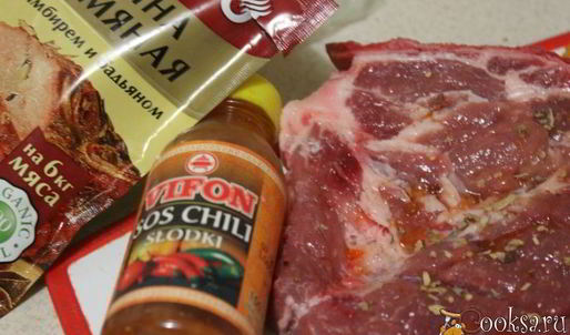 пряные свиные стейки