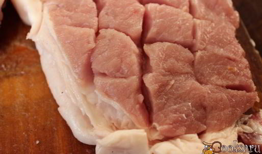 стейк гриль из свиной корейки