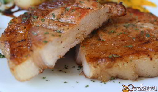 стейк гриль из свиной корейки