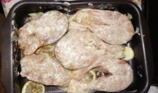 стейк из форели