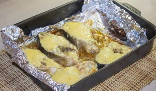 стейк из горбуши в духовке