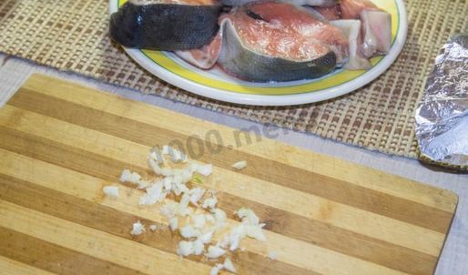 стейк из горбуши в духовке