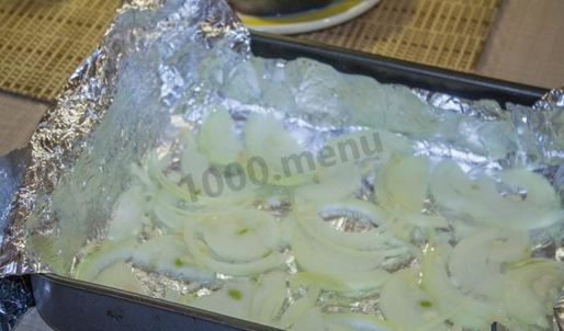 стейк из горбуши в духовке