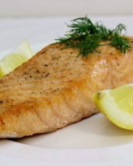 Рецепт стейка из лосося в духовке