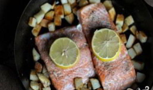 стейк из лосося