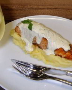 Стейк из семги