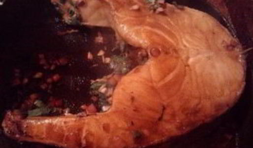 стейк из сибаса