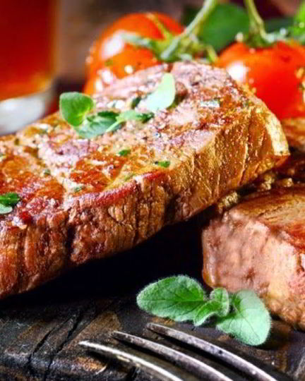 Рецепт стейка из свинины на гриле