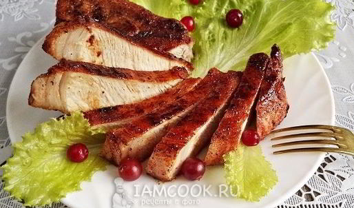 стейк из свинины на кости