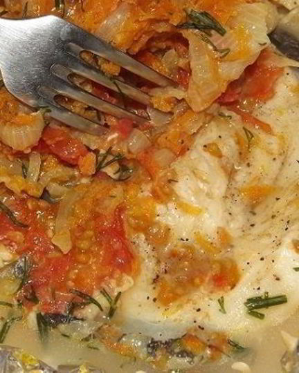 Рецепт стейка из зубатки