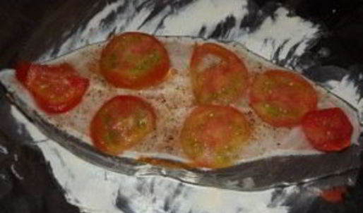 стейк из зубатки