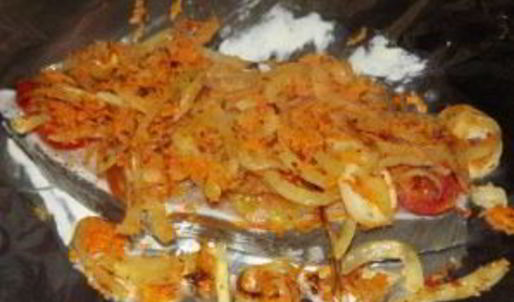 стейк из зубатки