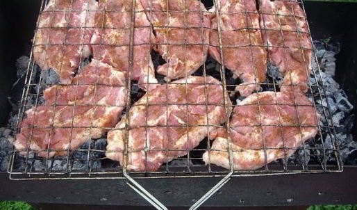 стейк на мангале