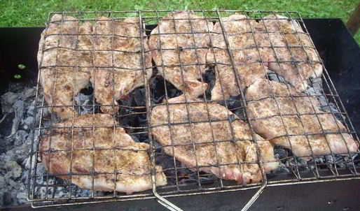 стейк на мангале