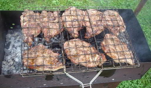 стейк на мангале