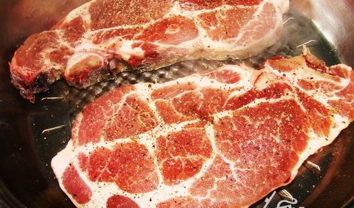 стейк свиной на косточке