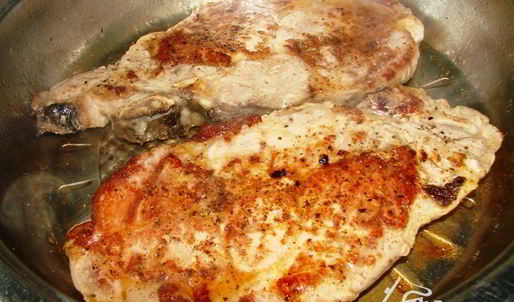 стейк свиной на косточке