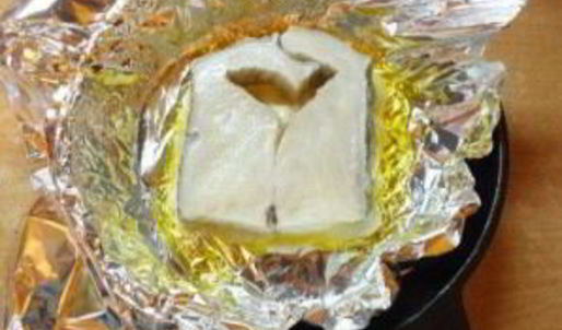 стейк зубатки в духовке