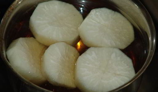 стейки из дайкона