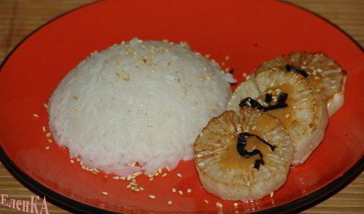 стейки из дайкона