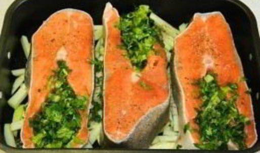 стейки из кижуч