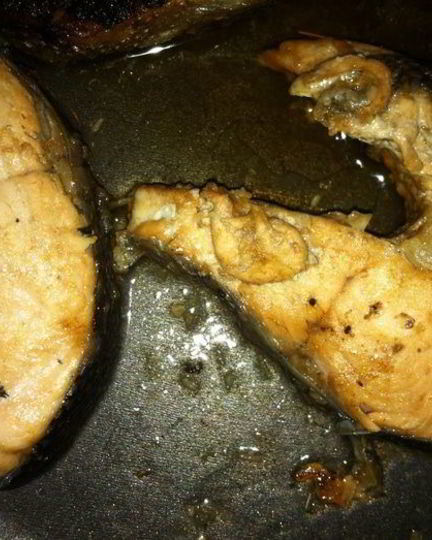 Рецепт стейков из красной рыбы