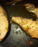 Стейки из красной рыбы