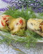 Стейки сома, запеченные в духовке