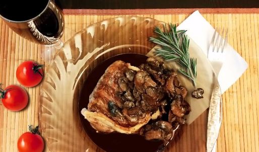 вкуснейший стейк из говядины на электрогриле