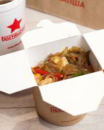 Стеклянная лапша с креветками