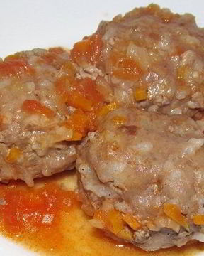 Детские тефтели с подливкой