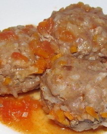 Рецепт детских тефтелей с подливкой