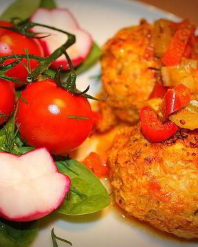 Диетические тефтели из индейки с тыквой