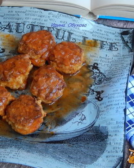 Рецепт куриных тефтелей