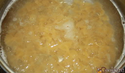 мясные тефтели с фарфалле