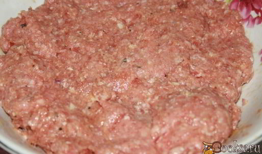 мясные тефтели с фарфалле