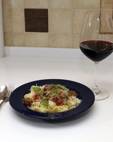 Рецепт пасты феттуччине с нежными итальянскими тефтельками